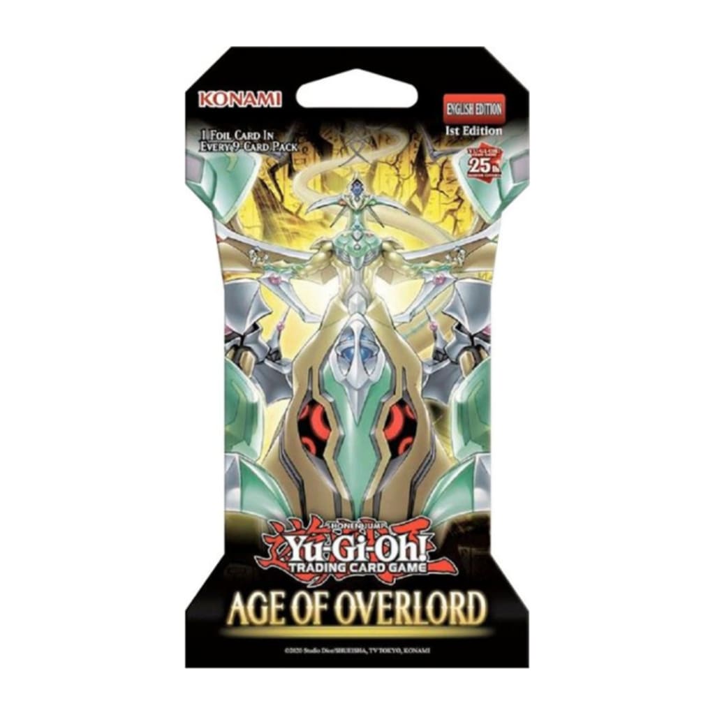 Yugioh - Age of Overlord Blister - 1st Edition