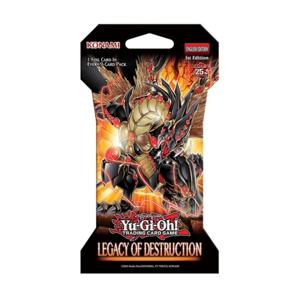 Yugioh - Legacy of Destruction - 1st Edition Blister Pack