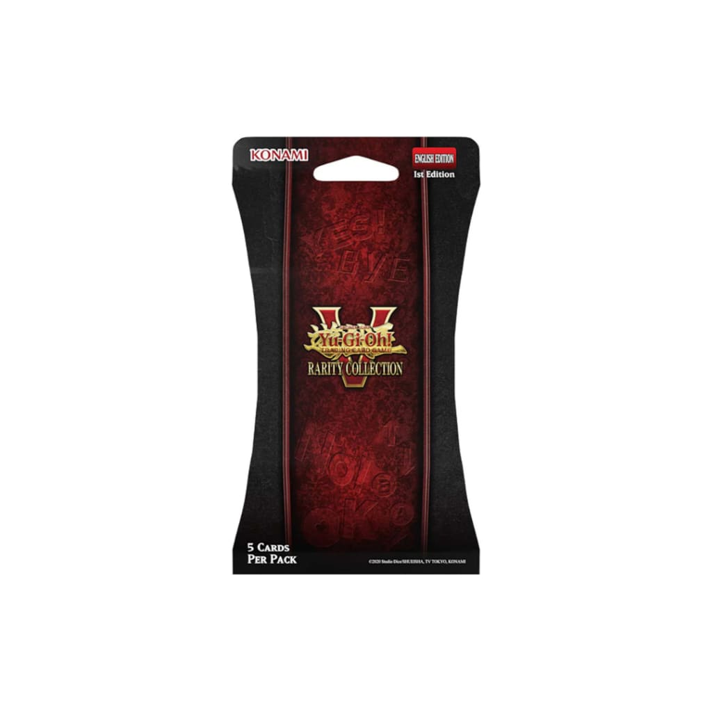 Yugioh - Rarity Collection V Blister Pack - 1st Edition