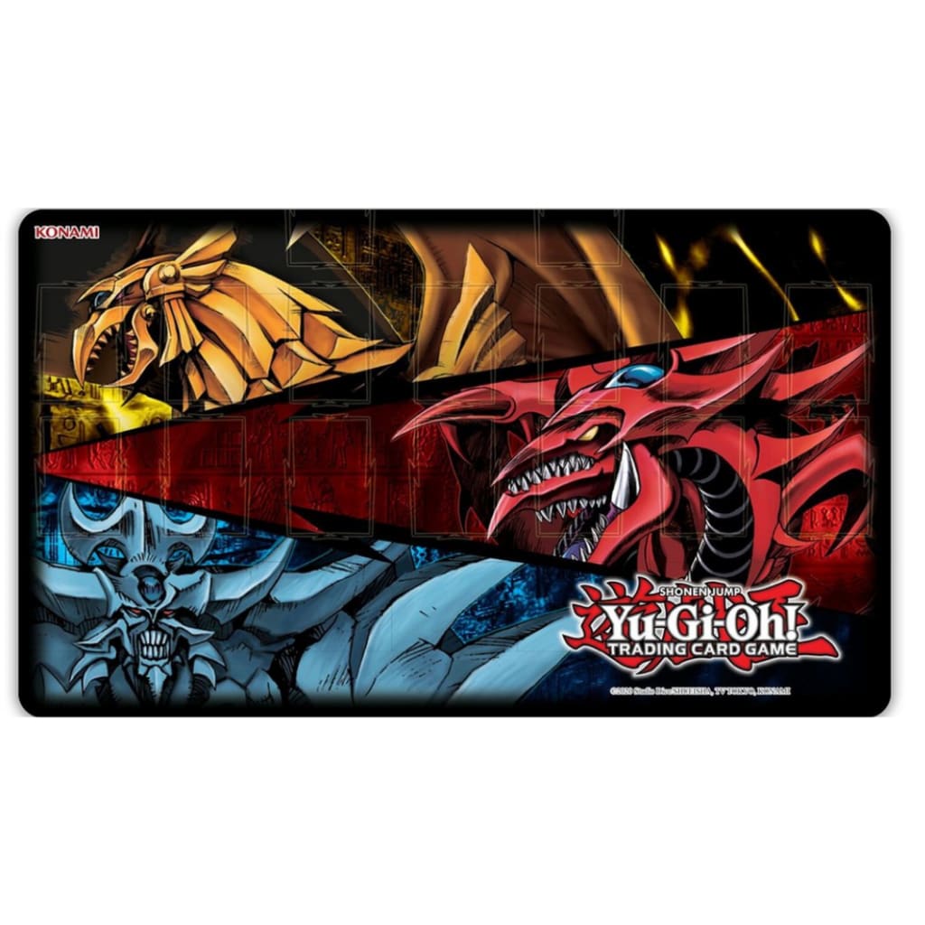 Yugioh Slifer, Obelisk, and Ra Play Mat